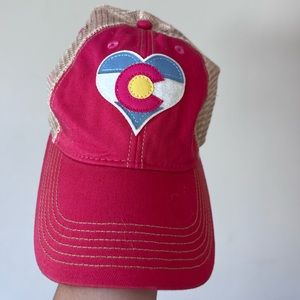 Colorado hat, trucker style hat, baseball hat